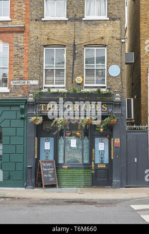 The Grapes Pub limehouse london Pub Stockfoto