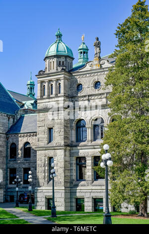 Rückansicht, British Columbia, Victoria, Britisch-Kolumbien, Kanada Stockfoto