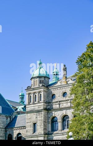 Rückansicht, British Columbia, Victoria, Britisch-Kolumbien, Kanada Stockfoto