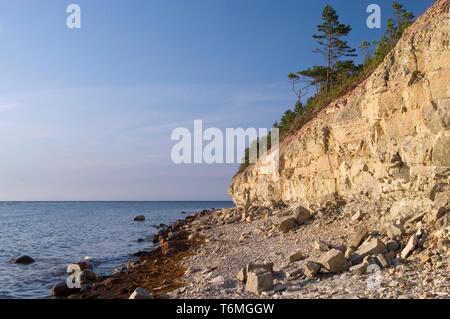 Panga Küste in Saaremaa Stockfoto