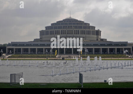 Breslauer Jahrhunderthalle (Hala Ludowa), Polen Stockfoto