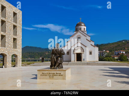 Andricgrad oder Kamengrad in Visegrad - Bosnien und Herzegowina Stockfoto