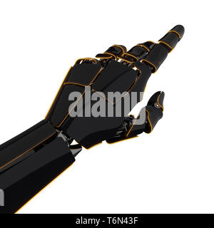 3D-rendering Roboterhand Stockfoto