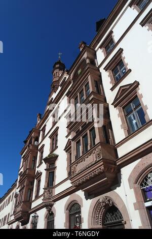 Historische Architektur in Leipzig Stockfoto