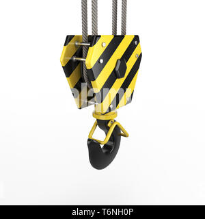 3D-rendering Kranhaken Stockfoto