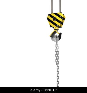 3D-rendering Kranhaken Stockfoto