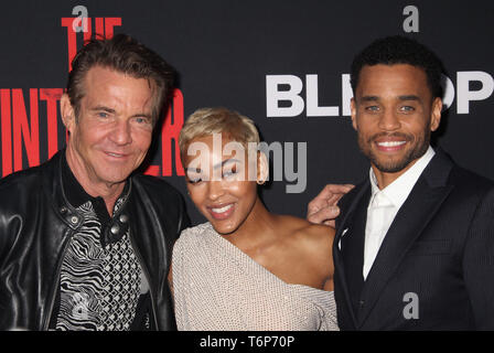 Los Angeles, Kalifornien, USA. 01 Mai, 2019. Dennis Quaid, Meagan Good, Michael Ealy 05/01/2019 Die Los Angeles Premiere von "Der Eindringling' Am ArcLight Hollywood in Los Angeles, CA Foto von Izumi Hasegawa/HollywoodNewsWire.co Credit: Hollywood News Wire Inc./Alamy leben Nachrichten Stockfoto