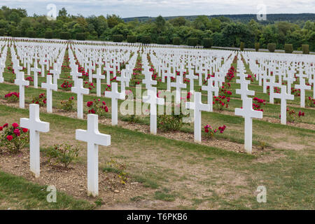 Ersten Weltkrieg Memorial Cemetery in Verdun, Frankreich Stockfoto