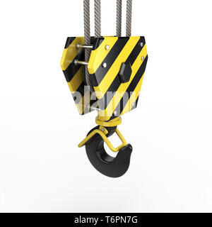 3D-rendering Kranhaken Stockfoto