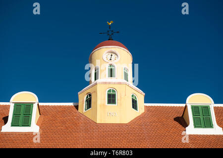 Fort Amsterdam, Willemstad, Curaçao Stockfoto