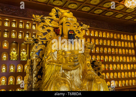 Statue in Wild Goose Pagoda - Xian China Stockfoto