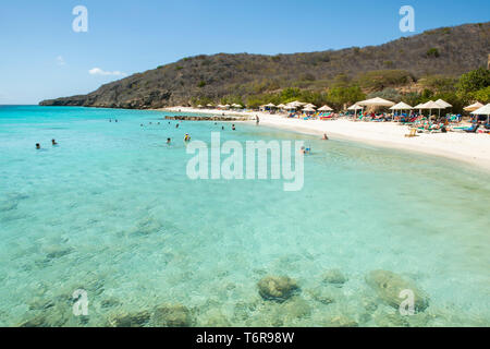 Playa Porto Marie Strand, Curaçao Stockfoto