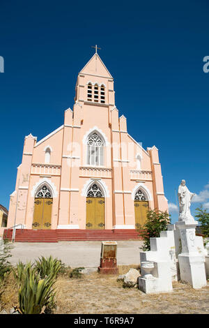 Sint Willibrordus Kirche, Sint Willibrordus, Curaçao Stockfoto