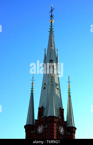 Die Kirche der Hl. Klara oder Klara Kirche, die Stadt Stockholm, Schweden, Europa Stockfoto