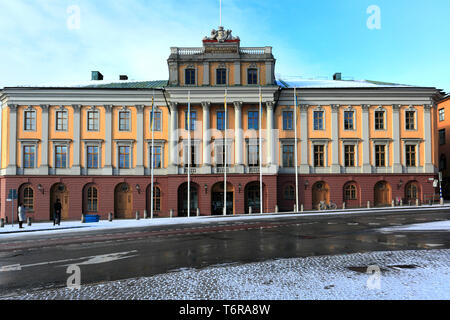 Die Arvfurstens Palace, Gustav Adolfs Platz, die Stadt Stockholm, Schweden, Europa Stockfoto