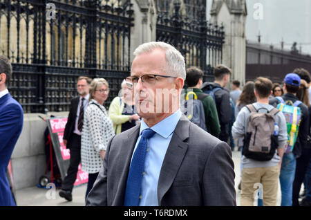 Brian Paddick (Lord/Baron Paddick von Brixton) ehemaliger Polizeioffizier und Metropolitan Police Sprecher/Liberalen Demokraten Kandidat für London M Stockfoto