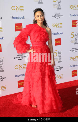 50 NAACP Image Awards im Dolby Theatre in Los Angeles, Kalifornien am März 30, 2019 Mit: Thandie Newton, In: Los Angeles, Kalifornien, Vereinigte Staaten, wenn: 30 Mar 2019 Credit: Sheri Determan/WENN.com Stockfoto