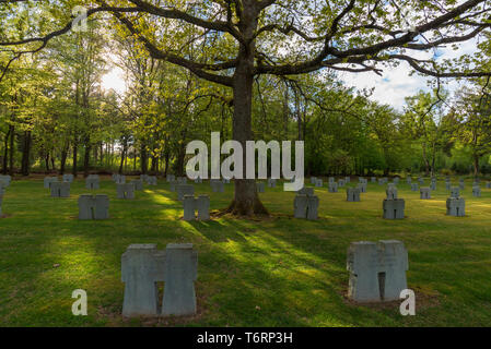 Deutscher Soldatenfriedhof in Hürtgen in Hürtgenwald Wald Stockfoto