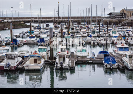 Puerto Deportivo de Gijon in Gijon in Asturien, Spanien Stockfoto