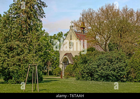 St. Michael Kapelle, der alte Friedhof, Singen/Hohentwiel Stockfoto