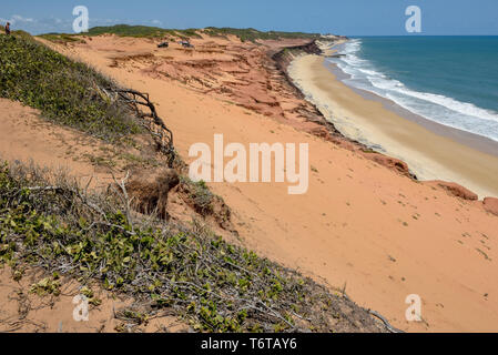 Schönen Strand von Praia do Amor in der Nähe von Pipa auf Brasilien Stockfoto