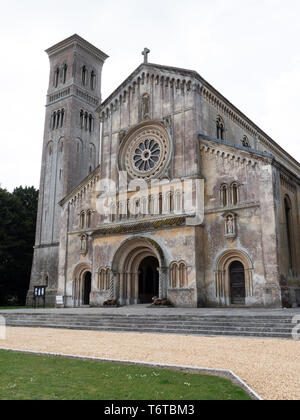 Kirche St. Maria und St. Nikolaus einen Italienischen Kirche in Wilton nr Salisbury, Wiltshire, UK Stockfoto