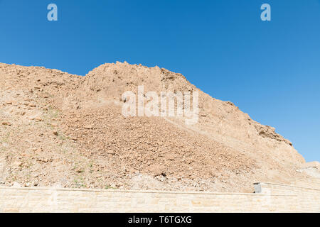 Rock von masada in Israel. Stockfoto