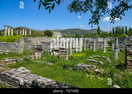 Tempel der Aphrodite, Aphrodisias römische Überreste, Weltkulturerbe der UNESCO, den Westen der Türkei Stockfoto