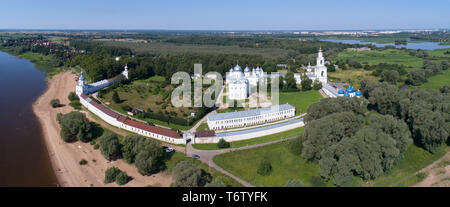 Antenne von St. George orthodoxe Kloster Stockfoto