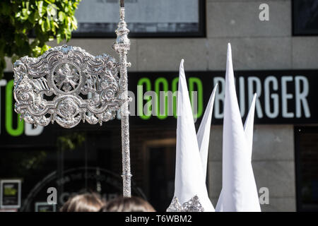 Semana Santa, April 2019, Sevilla, Spanien Stockfoto