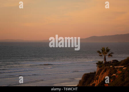 Malerische San Diego California Sunset Stockfoto