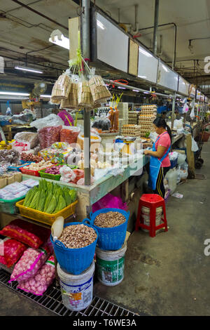 Markthalle, Ranong Road, Phuket Town, Thailand Stockfoto