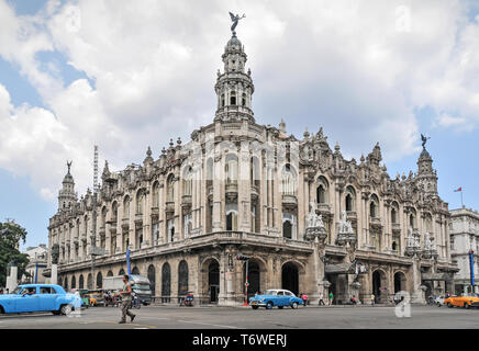 Gran Teatro de La Habana, Havanna, Kuba Stockfoto