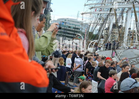 Helsinki Tall Ship Race Stockfoto