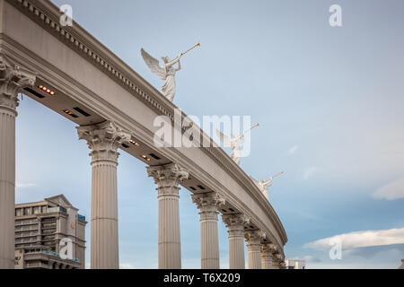 Caesars palas Architektur n las vegas Nevada Stockfoto