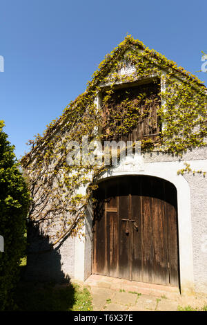Amstetten: Bauernhof Distelberger Mostviertler Bauernmuseum Genussbauernhof, Museum, im Weiler, Gigerreith Hausschmiede mit Dörrofen (Haus Schmiede mit Dr Stockfoto