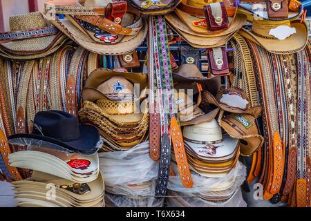 Eine traditionelle mexikanische Kleidung in Nuevo Chiapas, Mexiko Stockfoto