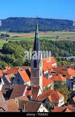 Rottweil ist eine Stadt in Deutschland, mit vielen historischen Sehenswürdigkeiten Stockfoto