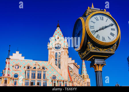 Die Architektur der Innenstadt von Batumi in der Autonomen Republik Adscharien Stockfoto