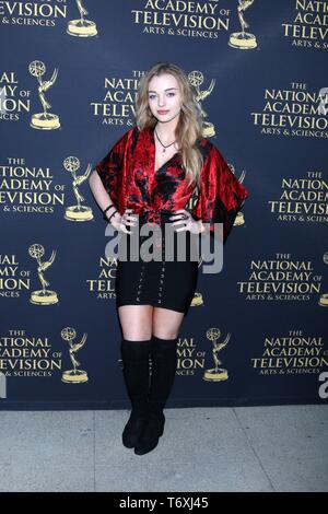 Los Angeles, CA, USA. Mai, 2019. Olivia Rose Keegan in der Ankunftshalle für 2019 Daytime Emmy Awards nominierten Rezeption, Castle Green, Los Angeles, CA 1. Mai 2019. Credit: Priscilla Grant/Everett Collection/Alamy leben Nachrichten Stockfoto