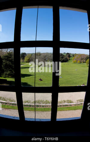 Antony House National Trust in Cornwall. Stockfoto