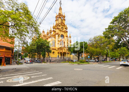 Jesus De Nazarener Kirche Prado Bezirk in Medellin Kolumbien Stockfoto