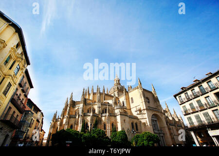 Kathedrale von segovia Stockfoto