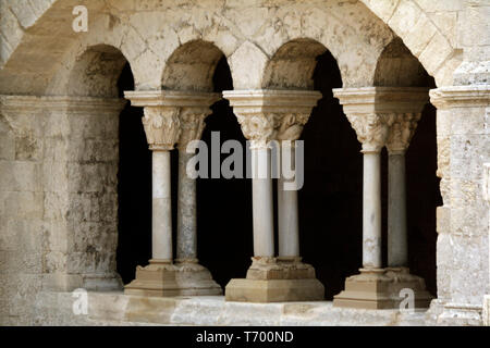 Abtei Montmajour, Arles, Frankreich Stockfoto