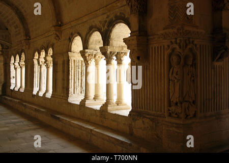 Abtei Montmajour, Arles, Frankreich Stockfoto