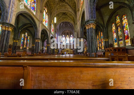 Christus Rey Tempel in Pasto Stadt Kolumbien interne Ansicht Stockfoto