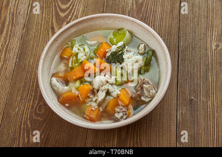 North Woods wilder Reis Suppe Stockfoto