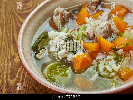 North Woods wilder Reis Suppe Stockfoto