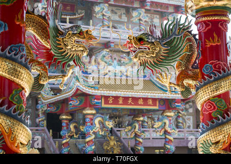 THAILAND CHONBURI ANG SILA chinesischen Tempel Stockfoto