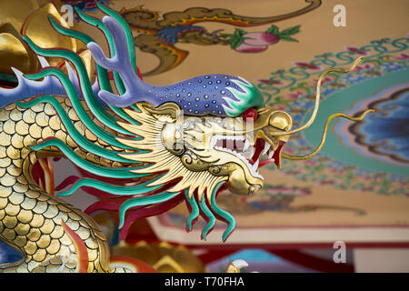 THAILAND CHONBURI ANG SILA chinesischen Tempel Stockfoto